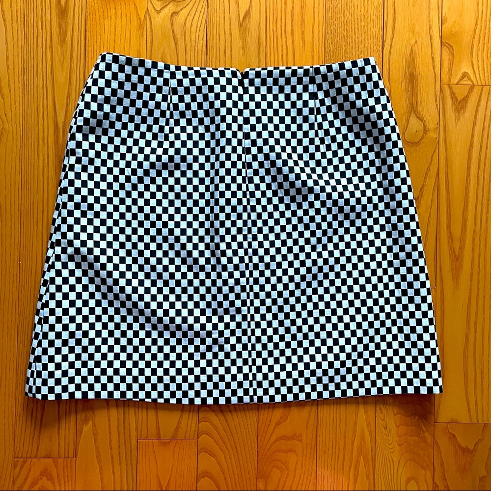 Ricki’s Black & White Checkered Skirt - size 6 - Picture 2 of 7